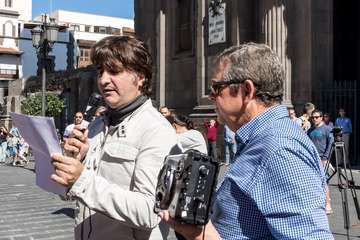 Concentración en la capital grancanaria por la 